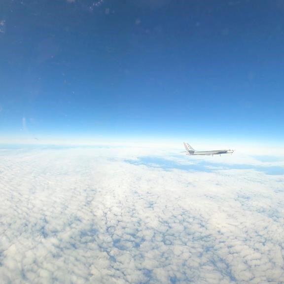 Startling video shows Russian fighter jet flying within feet of US F-16 near Alaska